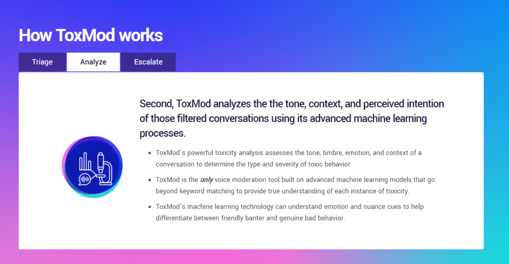 Call of Duty AI initiatives to combat toxicity online includes the use of the AI platform ToxMod.