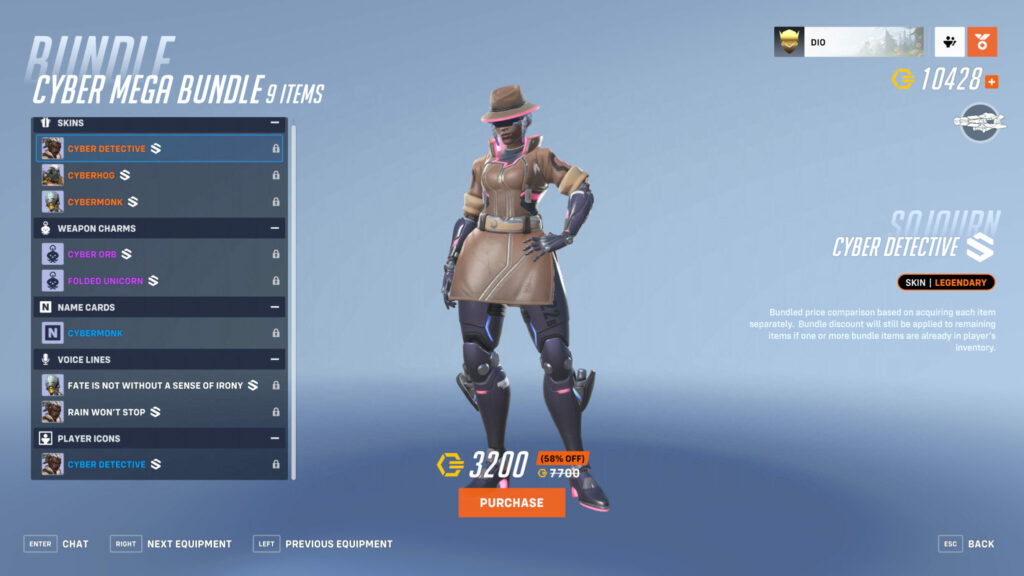 Cyber Detective Sojourn skin screenshot 