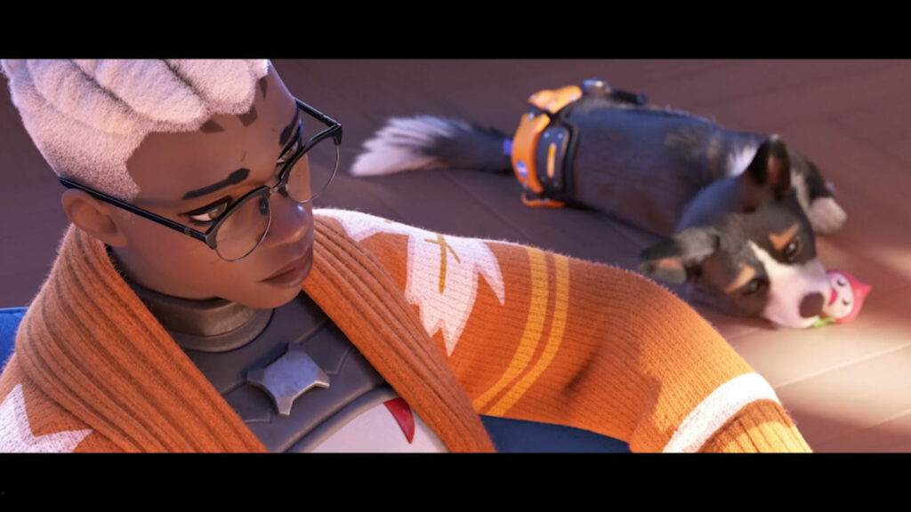 Sojourn and Murphy in the Overwatch 2 Calling animated short