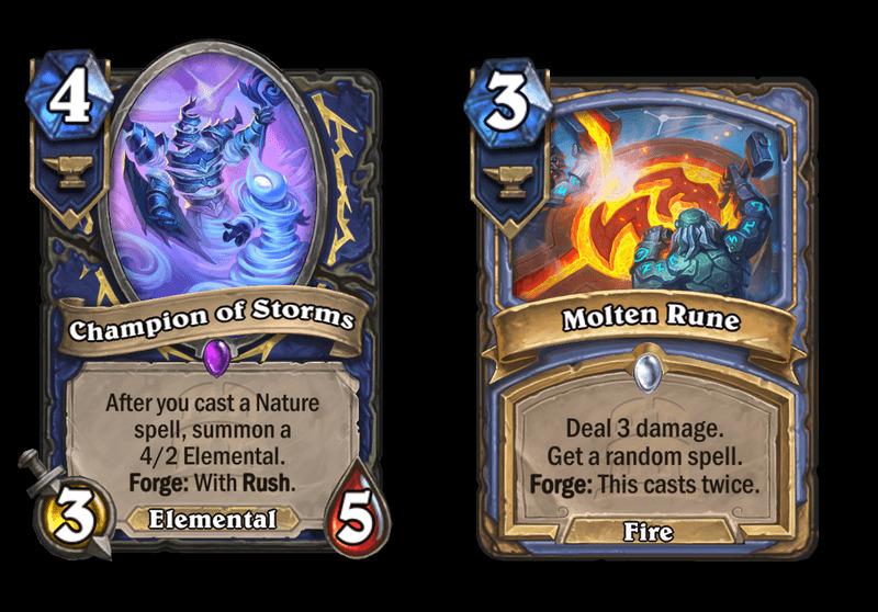 Cards with the Forge keyword