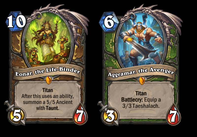 Eonar, the Life-Binder and Aggramar, the Avenger