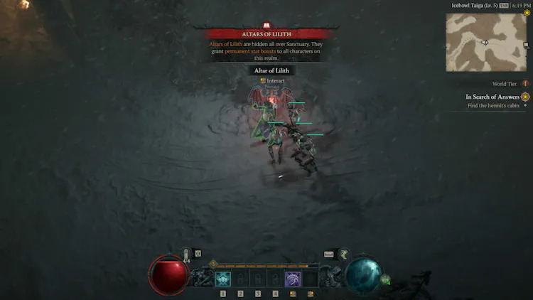 Altar of Lilith screenshot