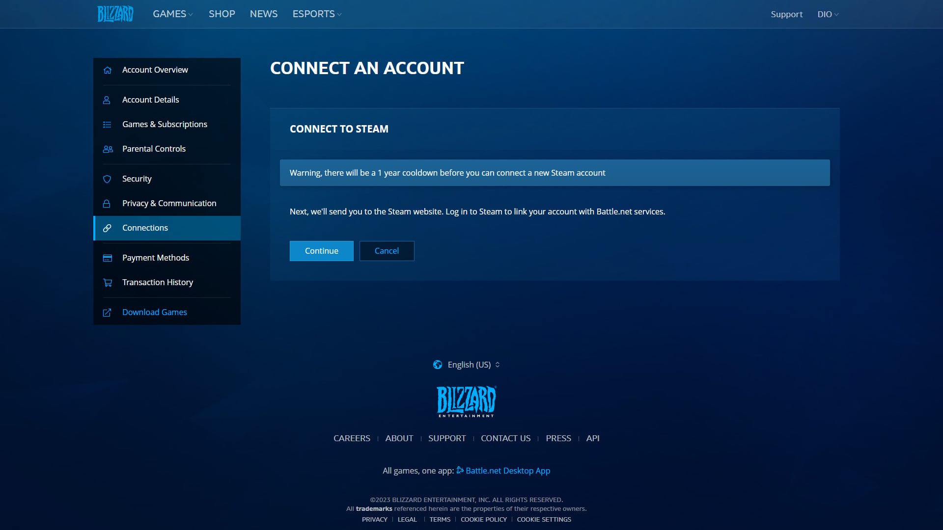 How do I link my Overwatch 2 account to Steam?