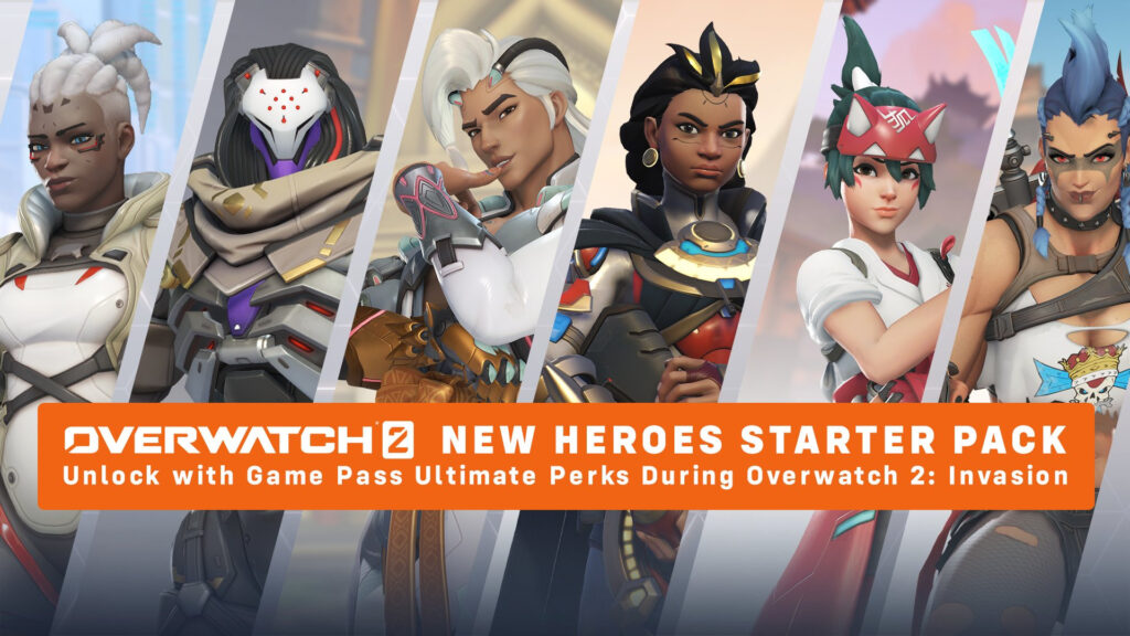 Xbox gets Overwatch 2 heroes starter pack 