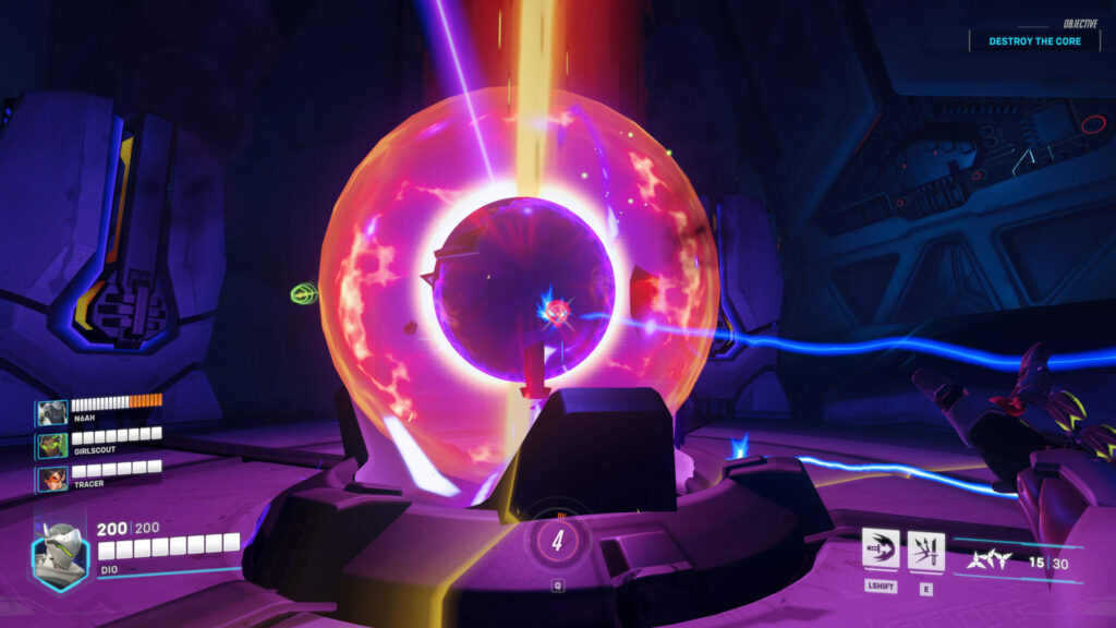 Attack the core again