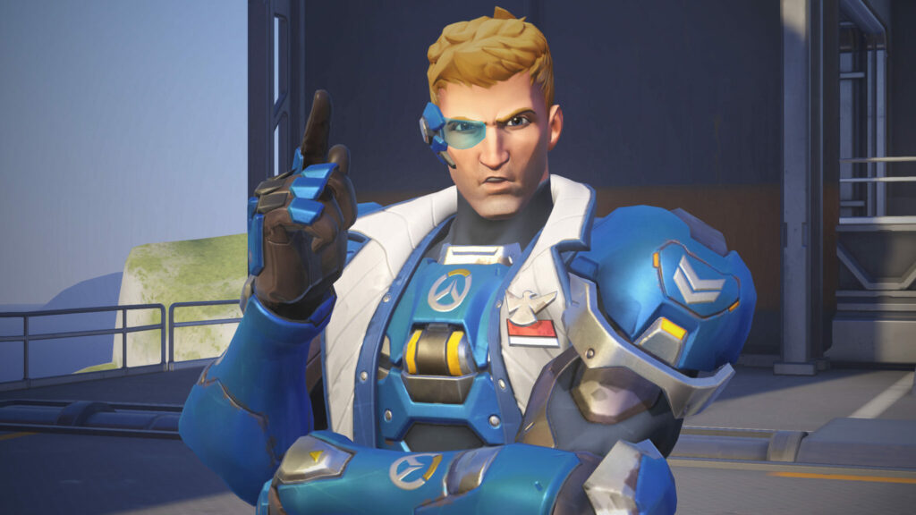 Soldier: 76's Strike Commander Morrison skin 
