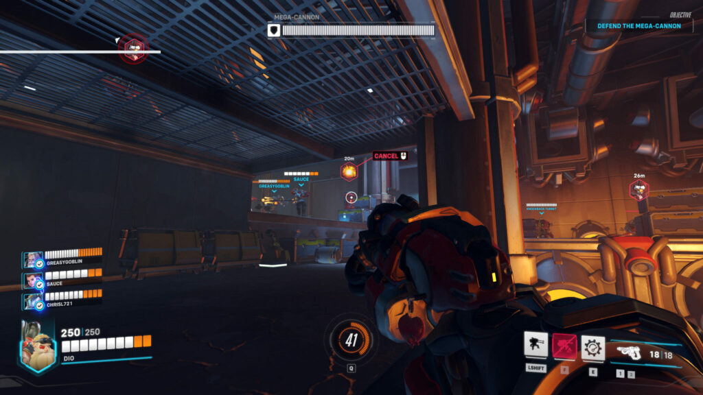 Defend the objective 