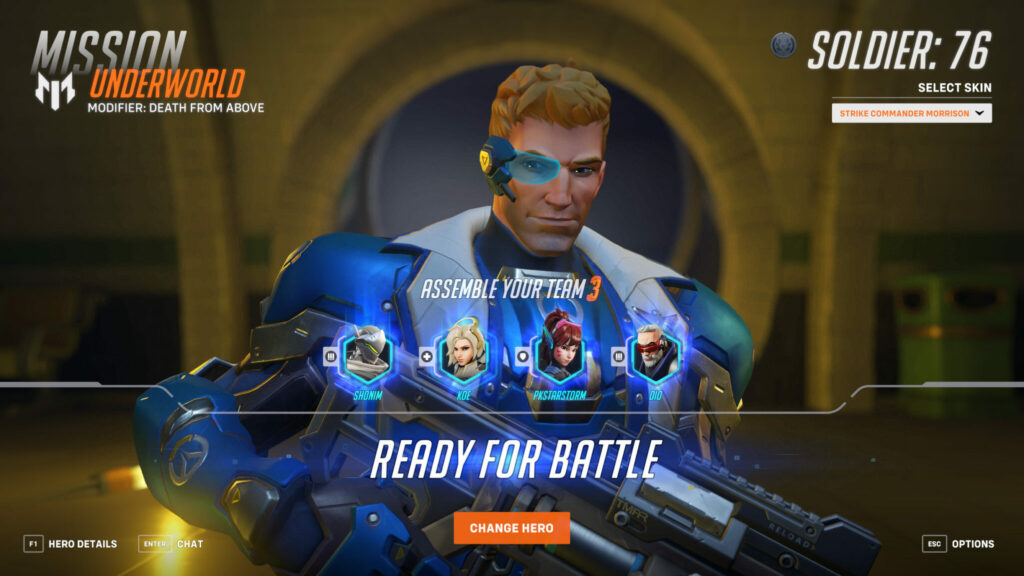 Assemble your PvE team