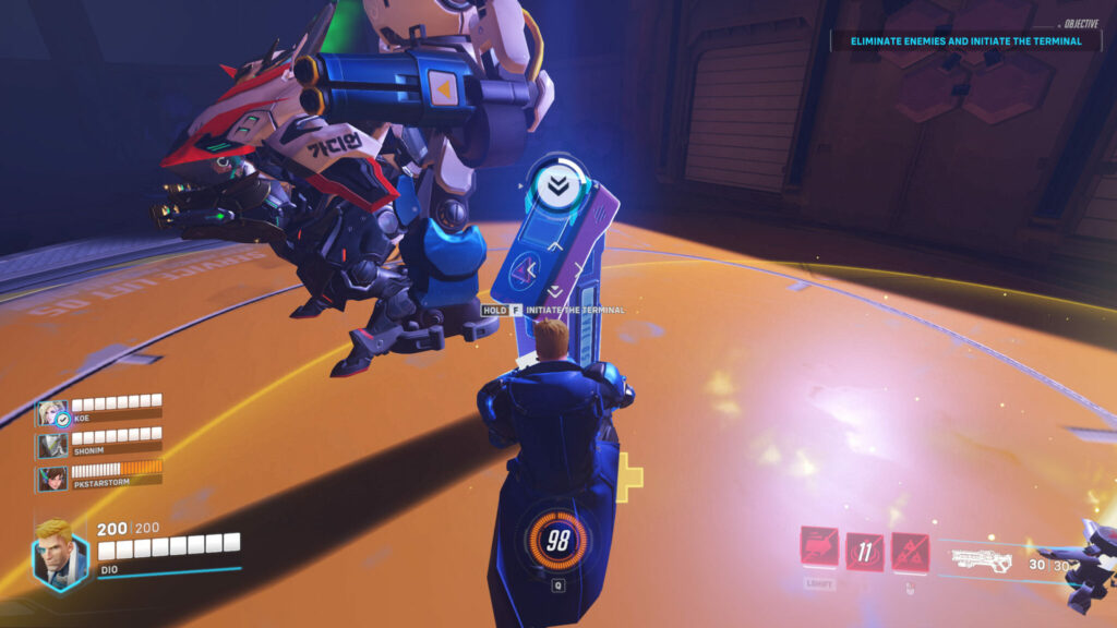 How to initiate the terminal 