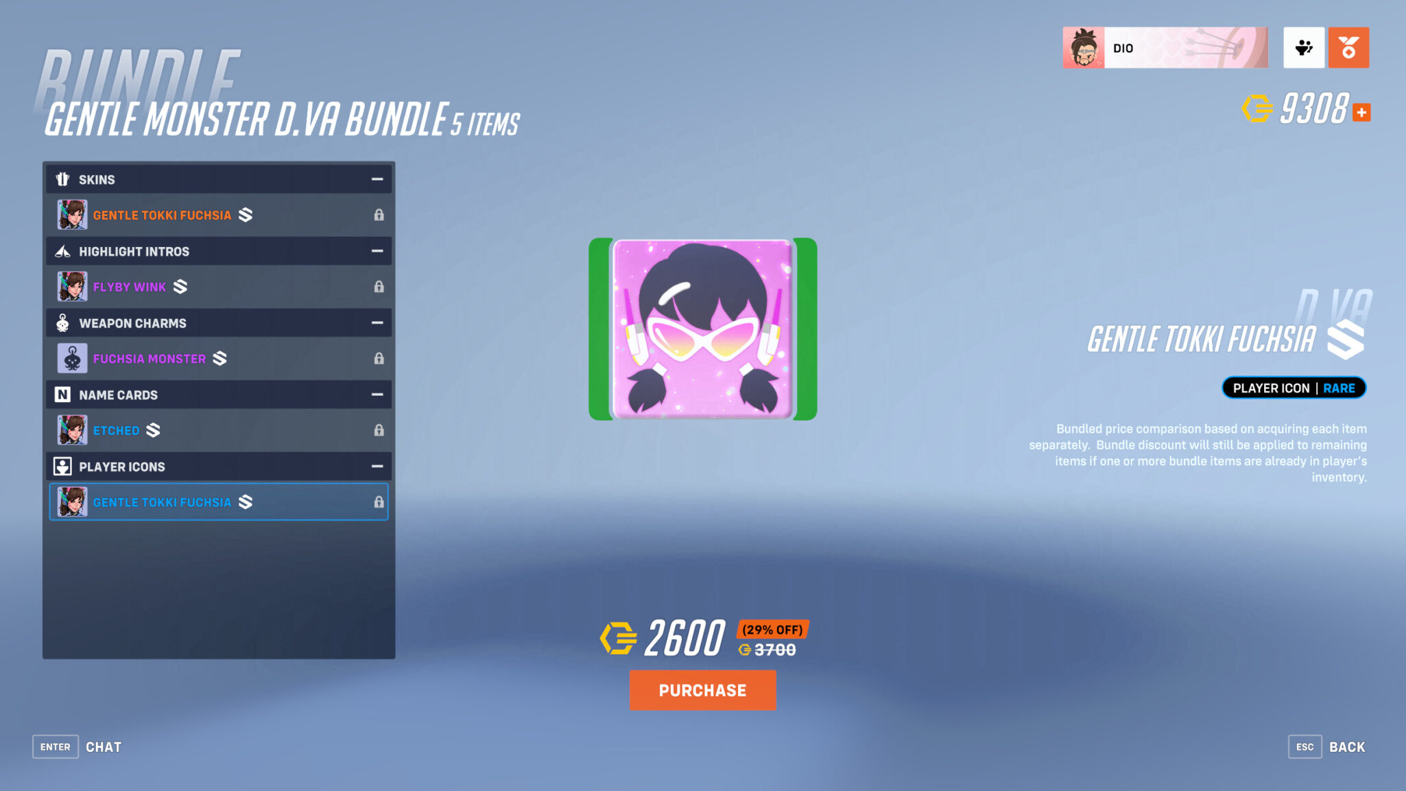 Pink Dva player icon