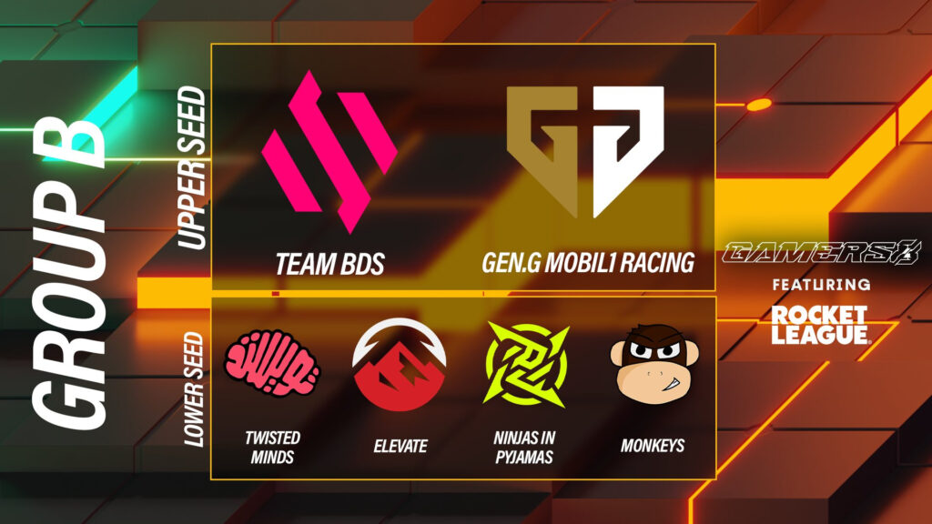 Group B Gamers8 Rocket League