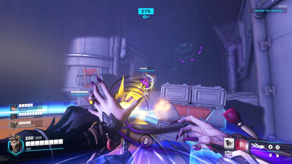 Ultimate Zones charge your ultimate, but won't charge it while you're using your ultimate 