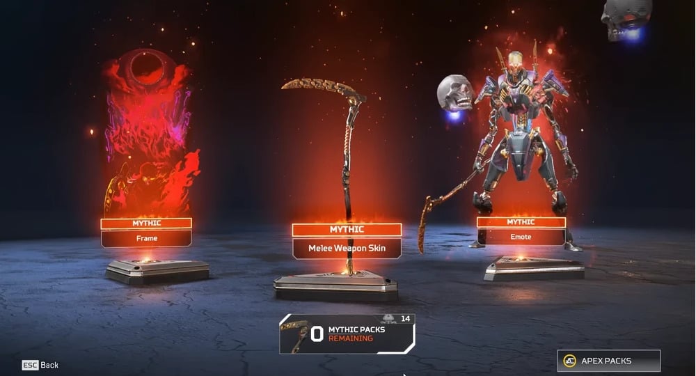 Revenant's new Death's Grip heirloom bundle 