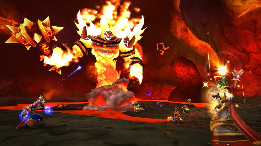 WoW Classic Molten Core raid screenshot 