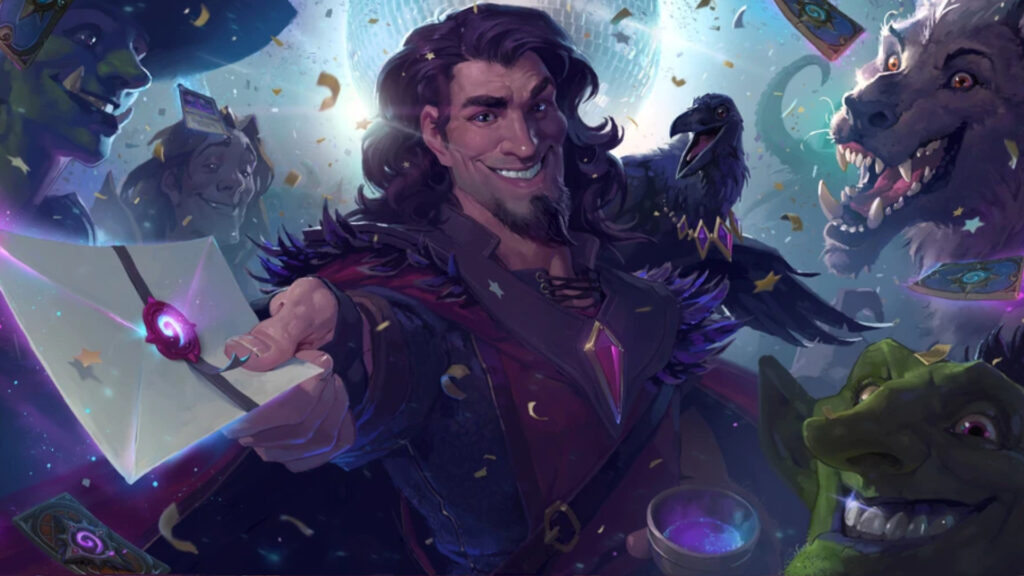 One Night in Karazhan artwork featuring Medivh