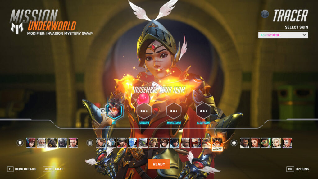 Overwatch 2 Underworld Invasion Mystery Swap modifier 