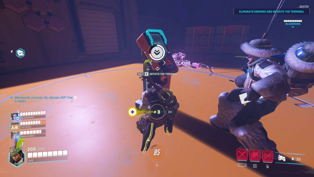 Initiate the terminal 