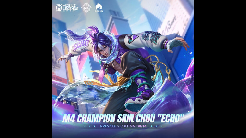 MLBB M4 Champion ECHO Chou skin