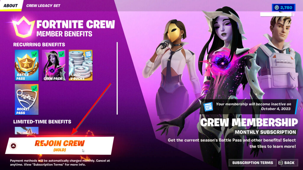 How to cancel Fortnite Crew