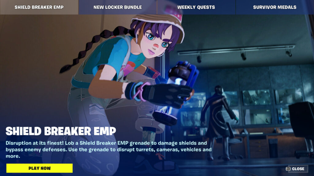 Shield Breaker EMP Grenade in Fortnite