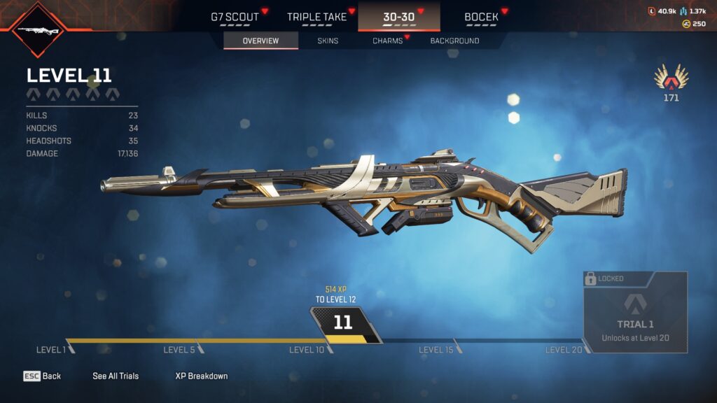 Apex Legends Patch Notes: 30-30 Repeater enters the Crafter