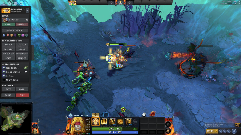 Best advanced video settings in Dota for quality and performance on mid to low-end PCs. The result (Image via Dota)