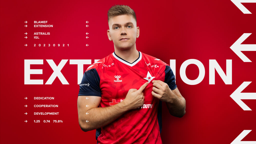 BlameF extends Astralis stint through 2025