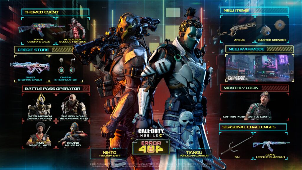 Everything new in CODM Season 8