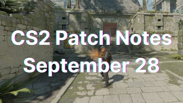 CS2 release Notes 2 - September 28 - CSTV and Demo recording disabled temporarily