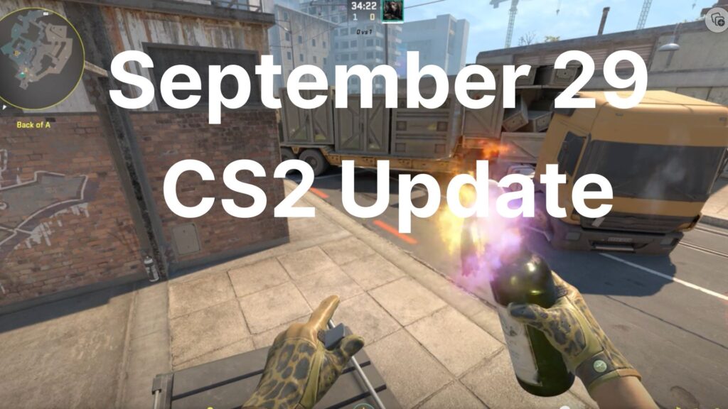 CS2 Update on September 29 fixes Molotov sound bug and more