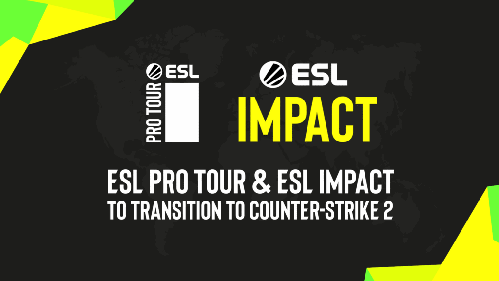 ESL Pro Tour and Impact tournaments to take place on CS2