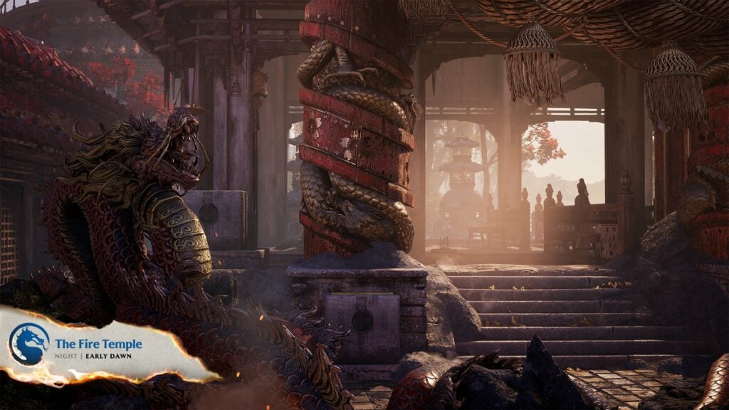 Mortal Kombat 1 stages: The Fire Temple
