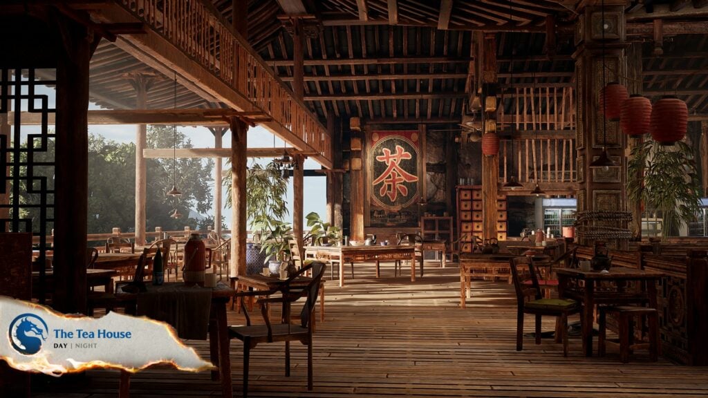 Mortal Kombat 1 stages: The Tea House