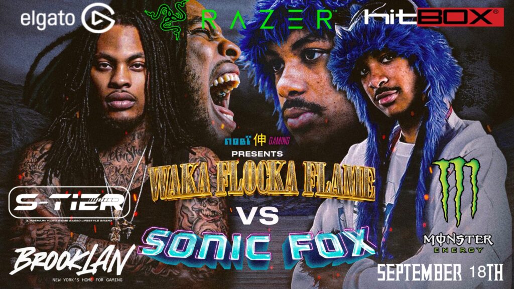 Waka Flocka Flame and SonicFox fight in epic gaming showdown