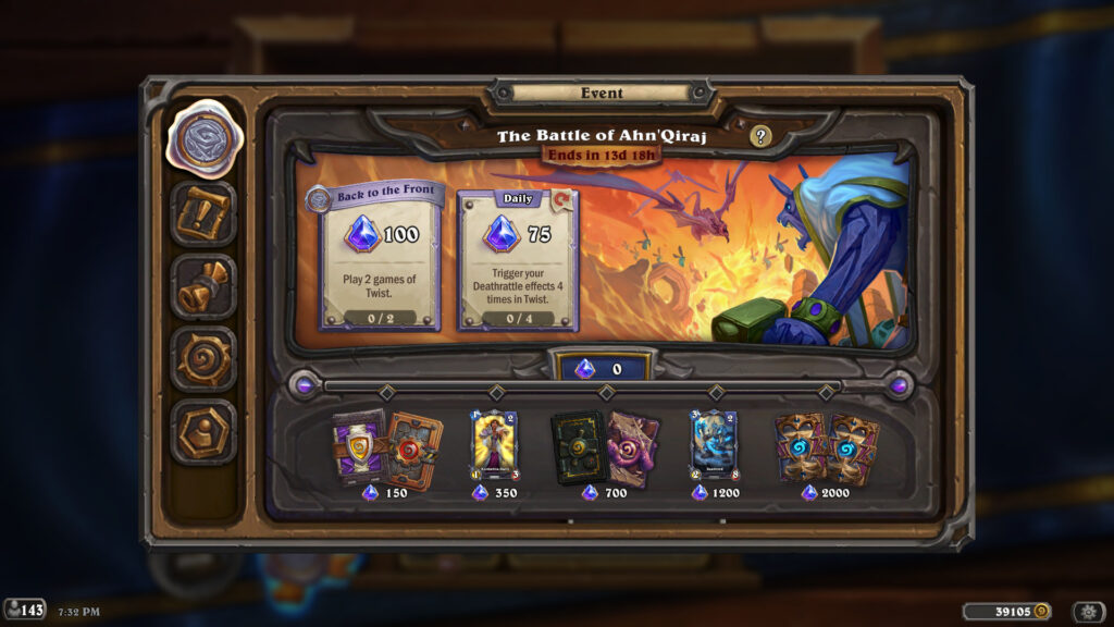 Hearthstone free packs