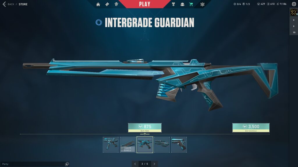 The Intergrade bundle Guardian.