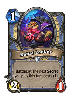 Hearthstone patch notes balance changes nerfs Kabal Lackey