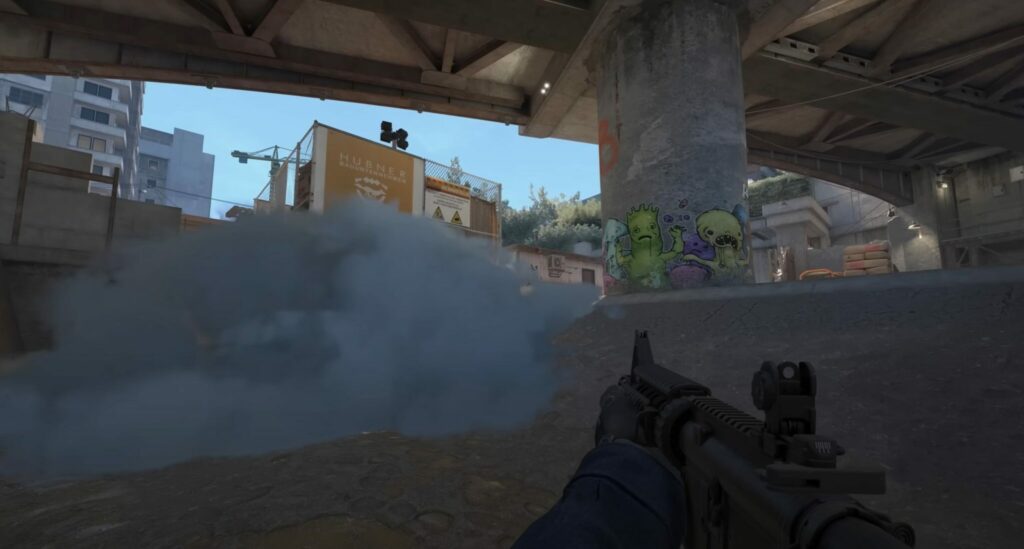 Twistzz took issue with CS2 volumetric smokes