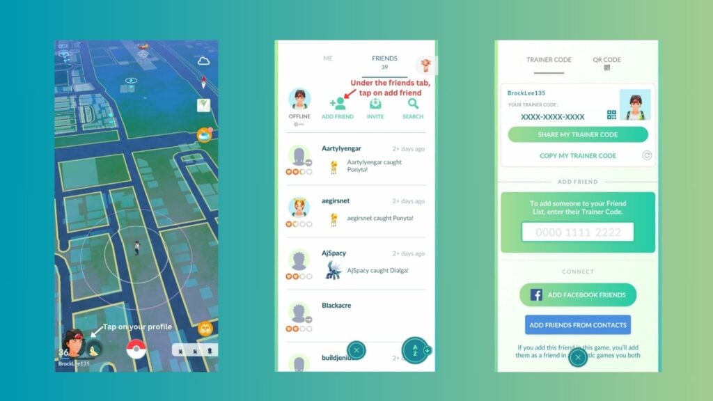 Your Pokemon Go friend code is your unique identity in the game. It allows other trainers to add you as a friend and participate in in-game activities with you.