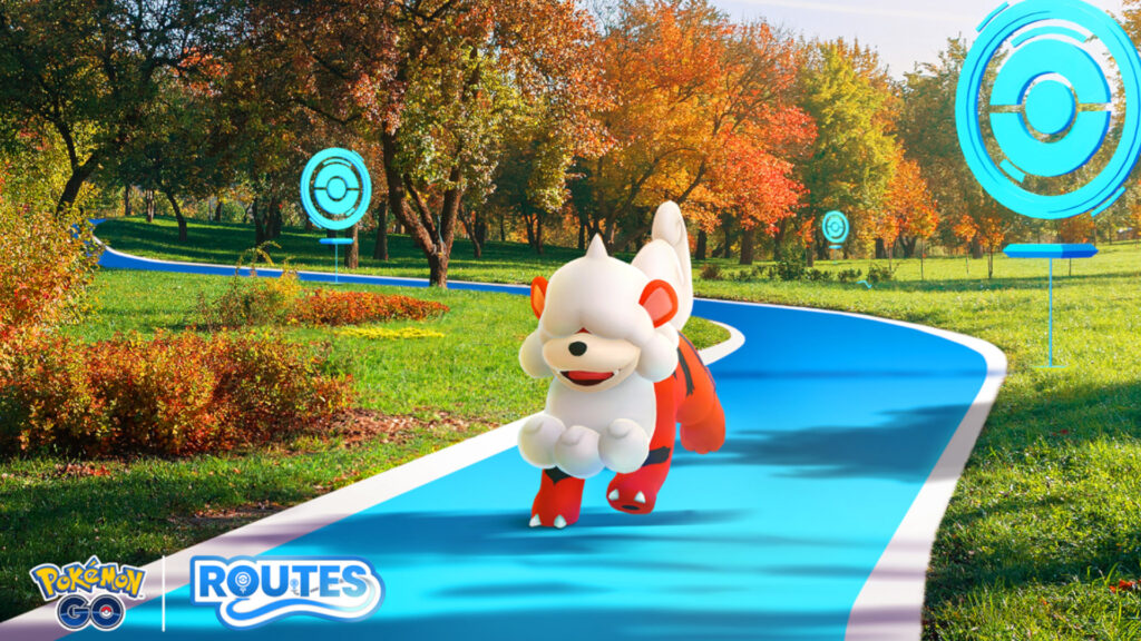 Pokémon Go Tails of Adventure features shiny Hisuian Growlithe