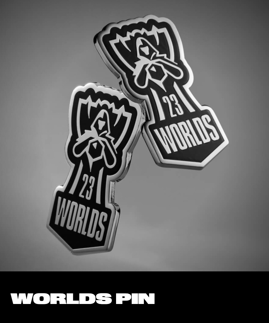 The Worlds 2023 Pin
