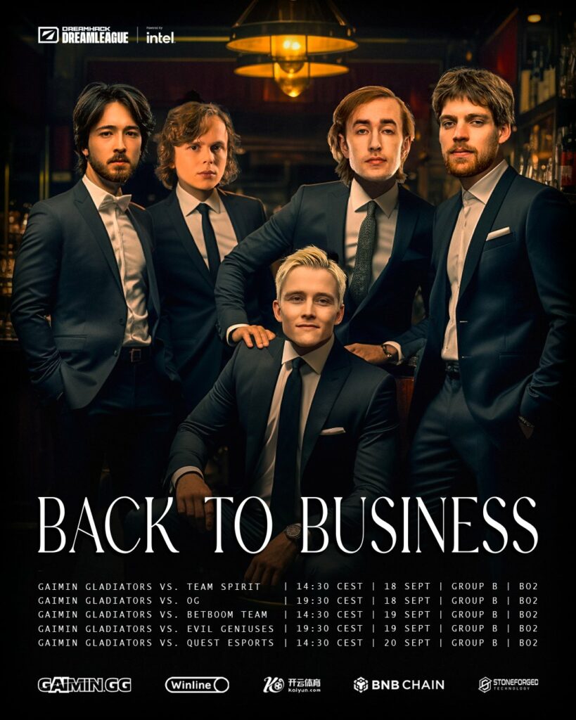 TOfu had enough break and is ready for DreamLeague Season 21 (Image by Gaimin Gladiators)