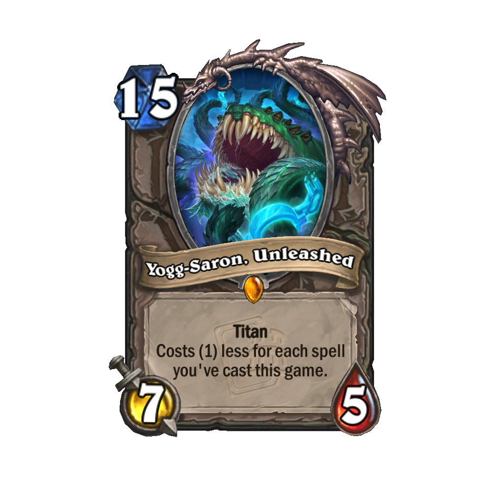 Yogg Saron Hearthstone Titan Fall of Ulduar