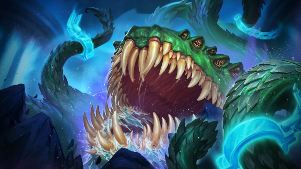 Hearthstone unleashes a new TITAN Yogg-Saron for the Fall of Ulduar miniset