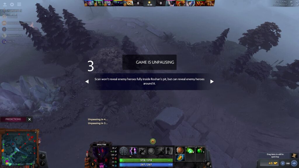 Dota 2 behavior score system traps 9 players in game that can’t be unpaused
