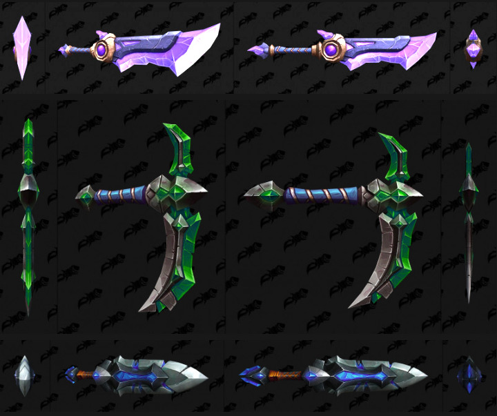 The quest on how to unlock Eredar customizations in WoW also includes a vendor with a number of Draenei weapon transmogs.