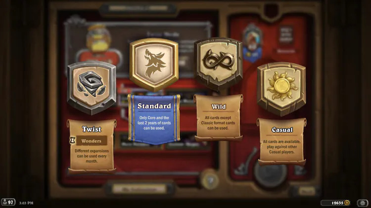 Hearthstone Twist screenshot