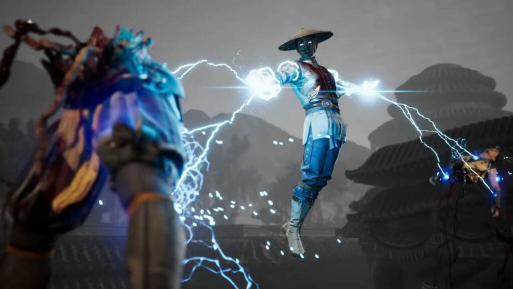 Raiden's fatality screenshot