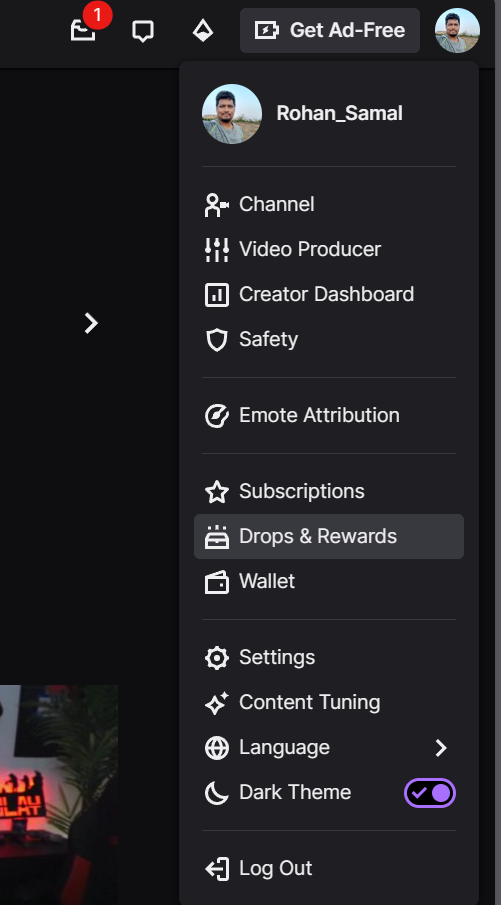 Drops and Rewards on Twitch