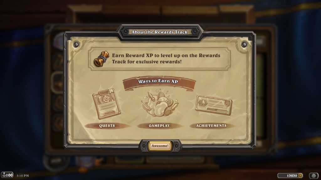 How to earn XP in Hearthstone